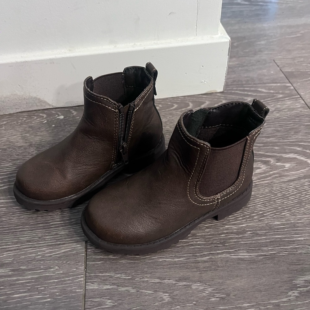 The Children's Place Dark Brown Kids Boots